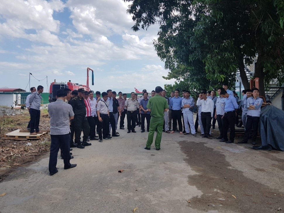 Huấn luyện nghiệp vụ phòng cháy chữa cháy