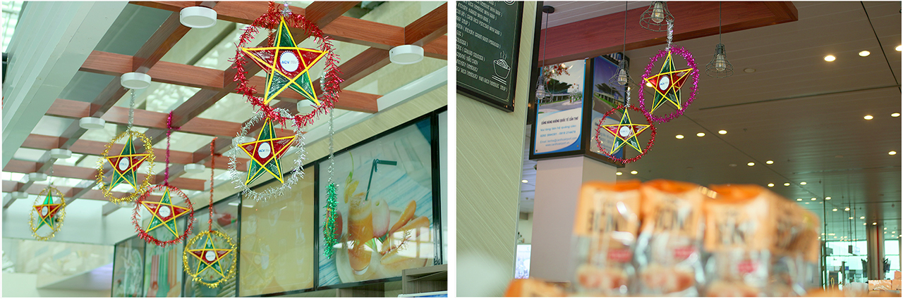 Trang trí Tết Trung Thu – Quầy hàng lưu niệm, giải khát, ăn uống